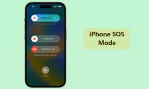 iPhone SOS Mode